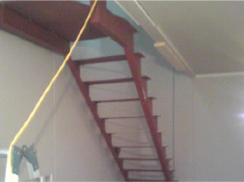 階段の補修工事